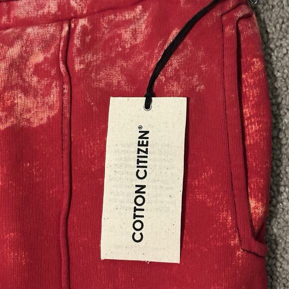 Cotton Citizen Men L Cobain Sweats Joggers Pants Vintage Red NWT - Picture 6 of 9